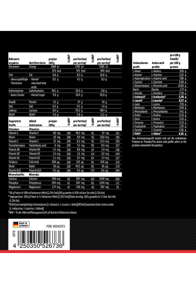 Body Attack Power Weight Gainer 4,75kg