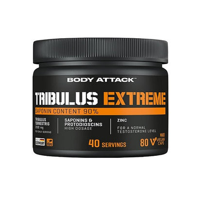 Body Attack Tribulus Extreme - 80 Caps