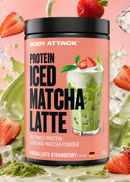 Body Attack Protein Iced Matcha Latte 500g