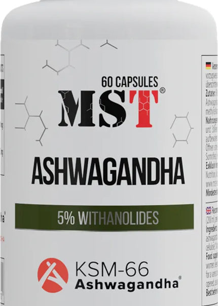 MST - Ashwagandha KSM-66® - 60 Caps