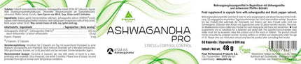 Peak Ashwagandha Pro 60 Kapseln