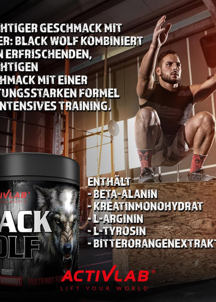 Activlab Black Wolf Pre-Workout 300g