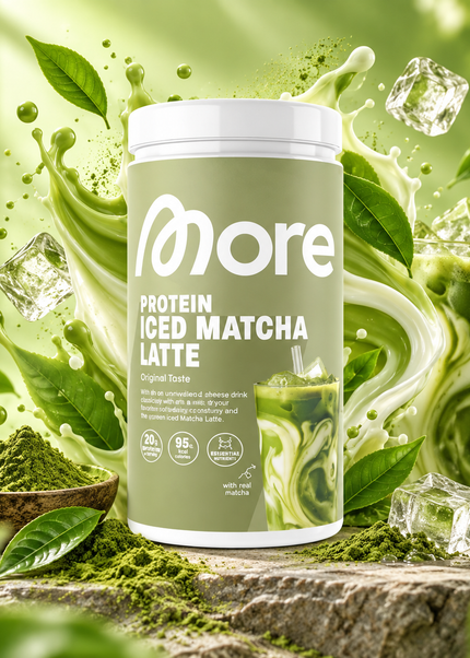 More Nutrition Protein Iced MATCHA LATTE 500g Dose