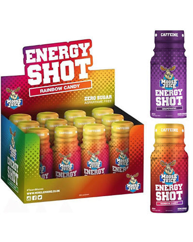Muscle Moose Energy Shot - (12x60ml)