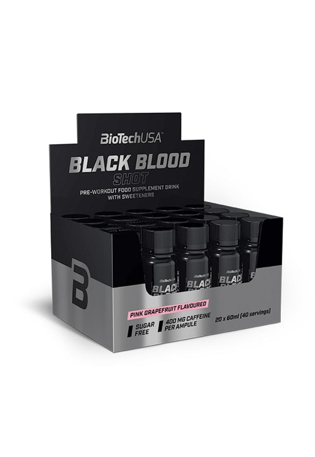 BioTech Black Blood Shot 20x60ml