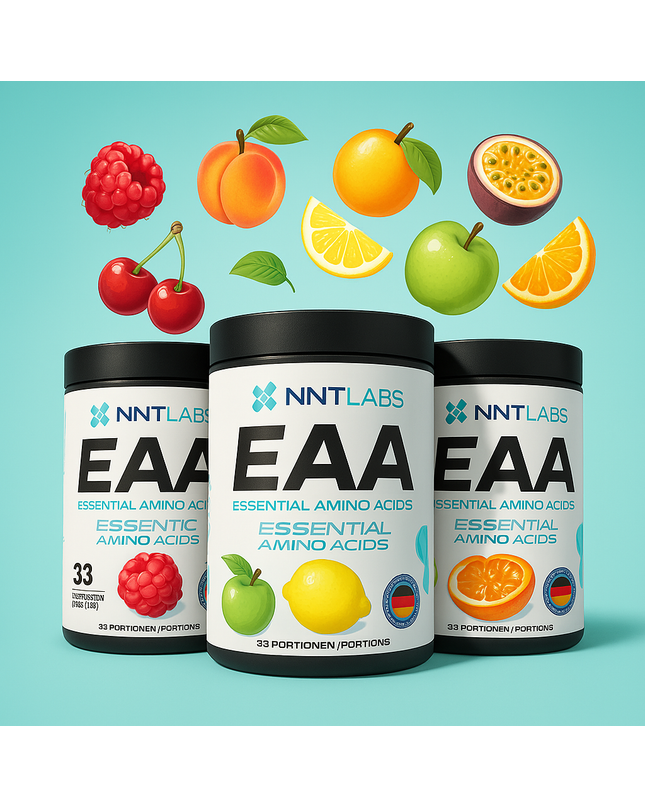 NNTLabs EAA Power Trio 3er-Pack – Essential Amino Acids Bundle (3 Sorten)