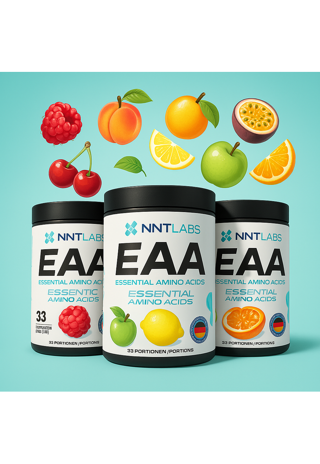 EAA Power Trio – Deine Amino-Superkraft im 3er-Pack! (NNT-EAA's)