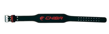 Chiba - 40810 - Ledergürtel schwarz/rot