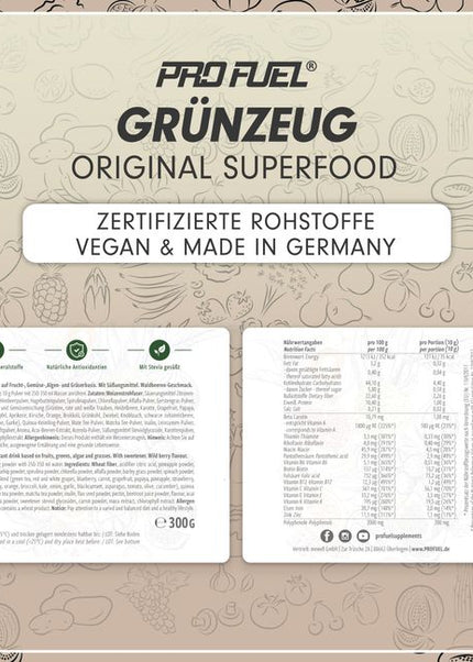 ProFuel GRÜNZEUG 300g