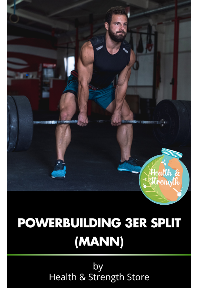 Powerbuilding 3er Split (Männer)