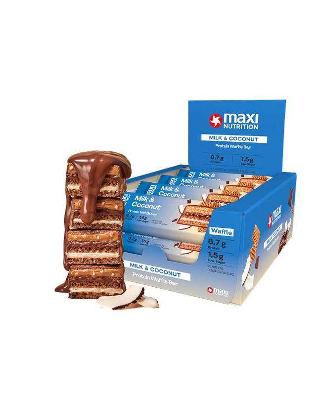 MaxiNutrition Protein Waffle Bar 12x40g