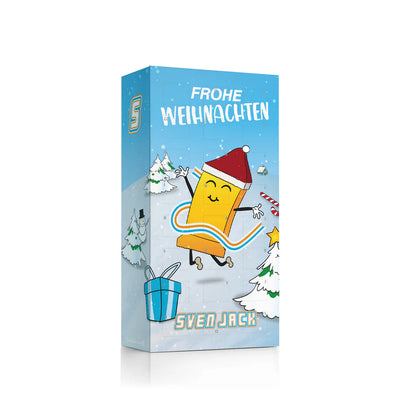 Sven Jack Adventskalender 2025 | 49x65g | Fitness Kalender