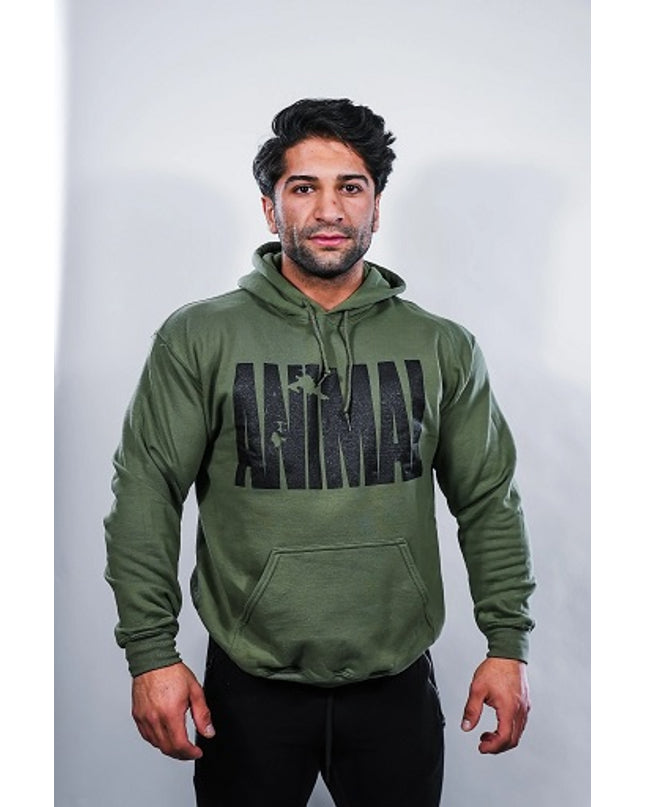 Universal Animal Hooded Sweater Military