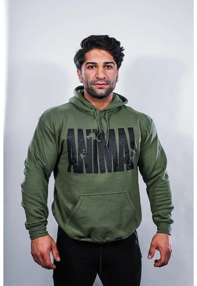 Universal Animal Hooded Sweater Military