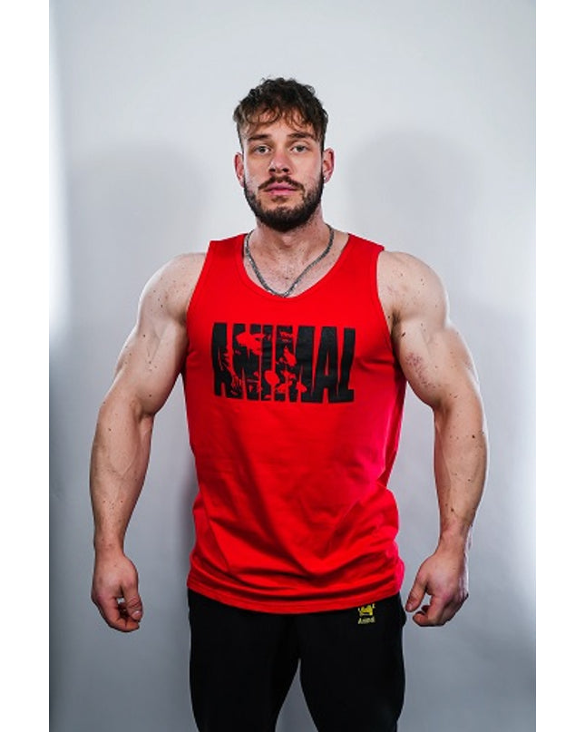 Universal Animal Iconic Tank Top Red