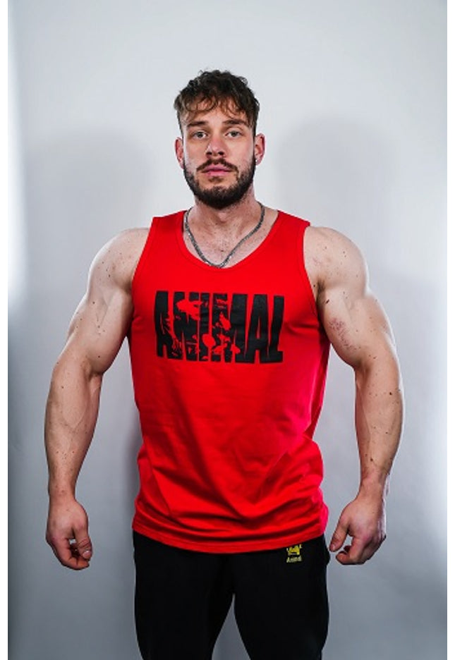 Universal Animal Iconic Tank Top Red