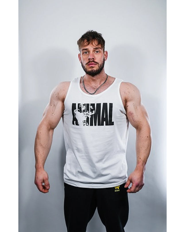 Universal Animal Iconic Tank Top White