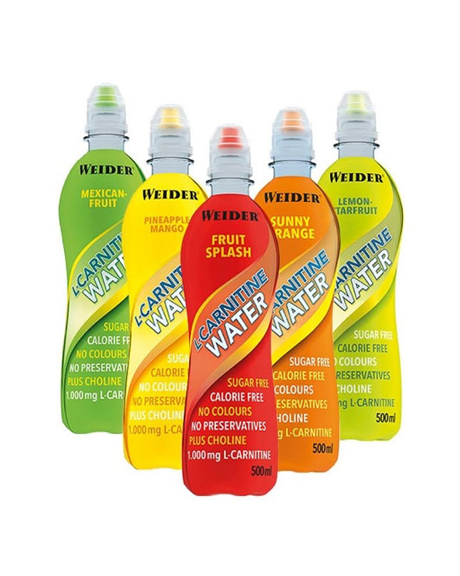 Weider L-Carnitine WATER  6 x 500ml
