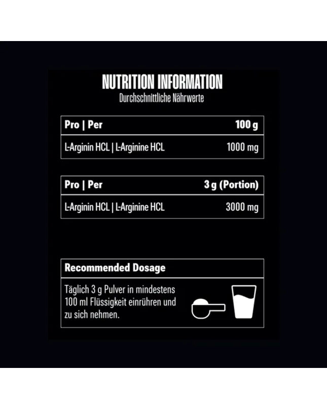 Big Zone Arginine HCl 500g