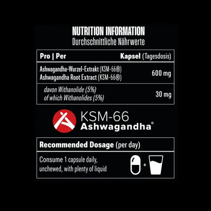 Big Zone Ashwagandha KSM-66 120 Kapseln