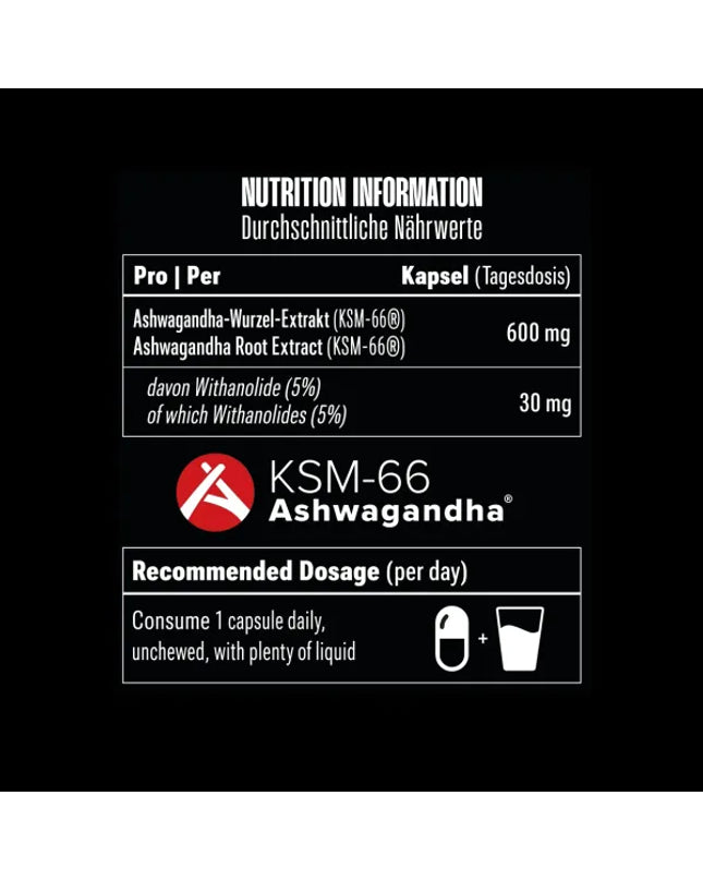 Big Zone Ashwagandha KSM-66 120 Kapseln