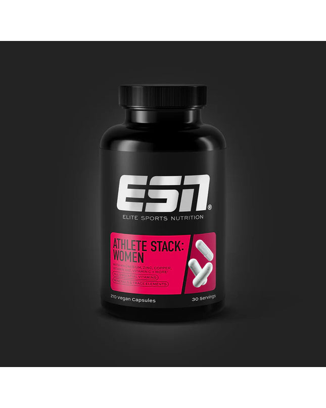 ESN Athlete Stack:WOMEN 210 Kapseln