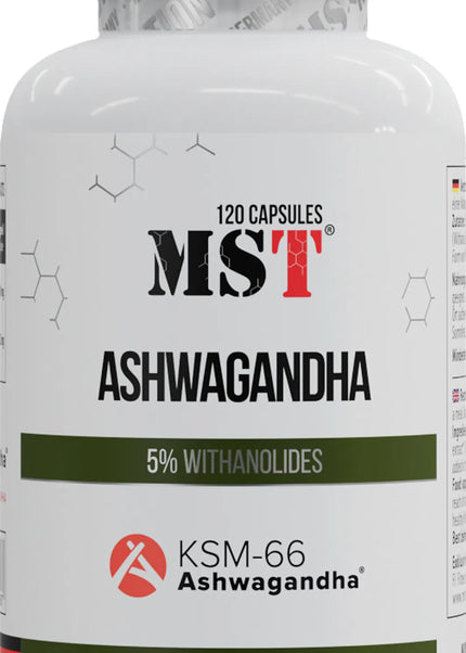 MST - Ashwagandha KSM-66® - 120 Caps