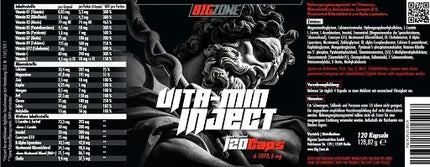 Big Zone Vita-min Inject - 120 Kapseln