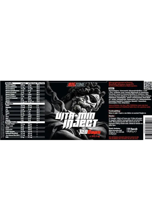 Big Zone Vita-min Inject - 120 Kapseln