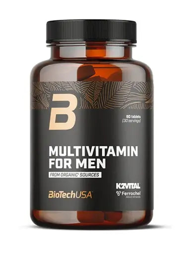 BioTech Multivitamin For Men from organic sources 60 Tabletten
