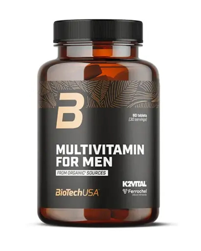BioTech Multivitamin For Men from organic sources 60 Tabletten