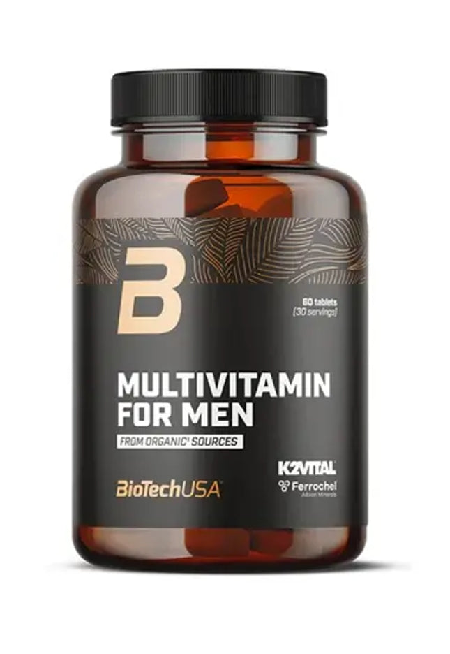BioTech Multivitamin For Men from organic sources 60 Tabletten