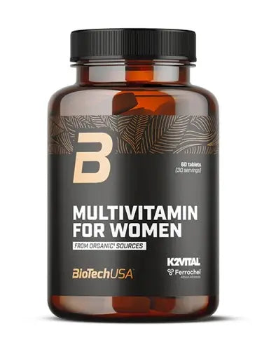 BioTech Multivitamin For Women from organic sources 60 Tabletten
