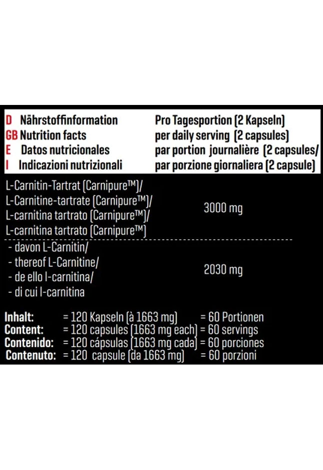 Body Attack Carnipure 1500 120 Kapseln
