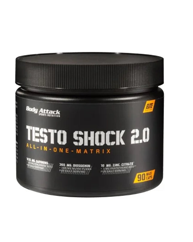 Body Attack Testo Shock 2.0 - 90 Kapsel