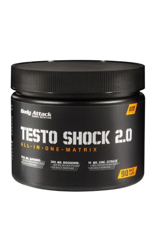 Body Attack Testo Shock 2.0 - 90 Kapsel