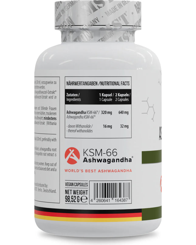 MST - Ashwagandha KSM-66® - 120 Caps