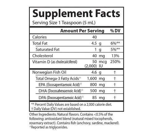 Carlson Labs The Very Finest Fish Oil - 200ml