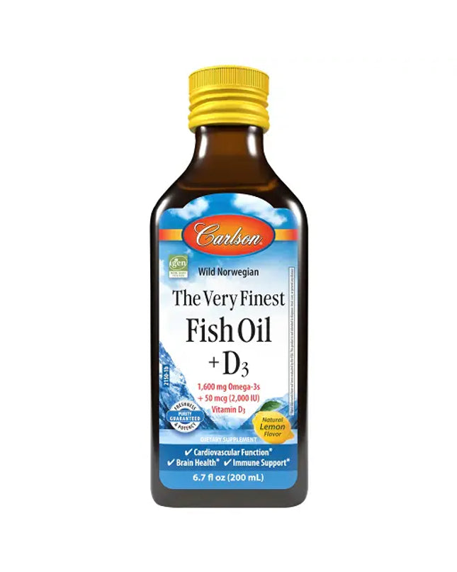 Carlson Labs The Very Finest Fish Oil - 200ml