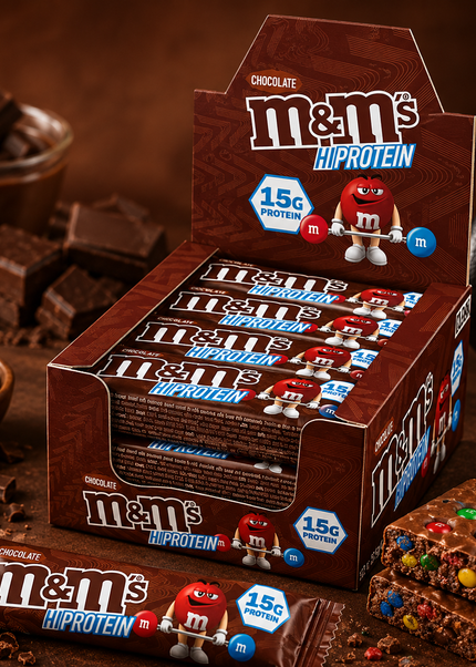 M&M Protein Bar 12x51g