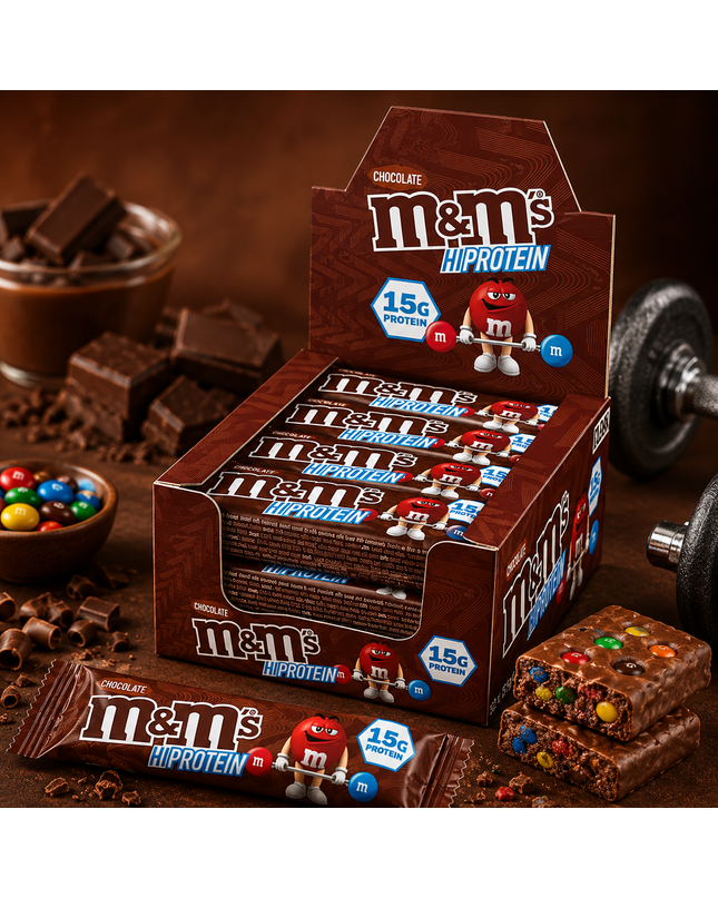 M&M Protein Bar 12x51g