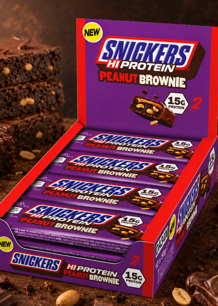 Snickers High Protein Bar PEANUT BROWNIE 12 x 50g