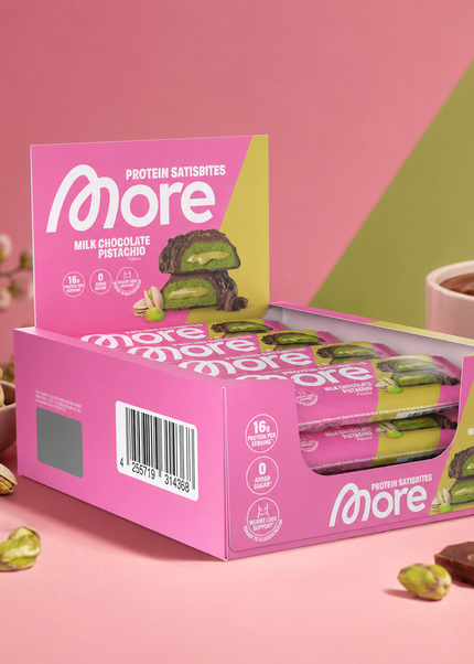 More Nutrition Protein Satisbites 12 x 2x25g