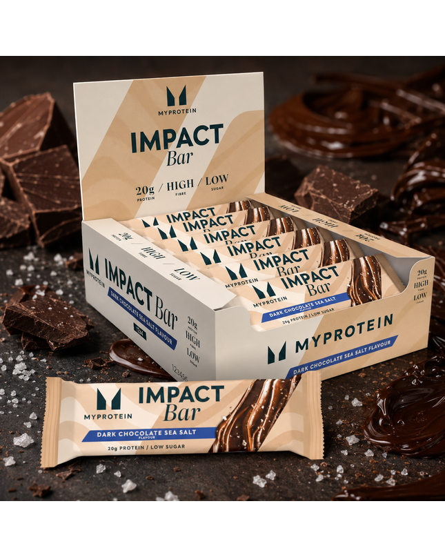 MyProtein Impact Bar 12x64g