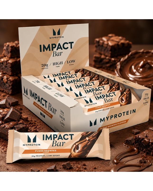 MyProtein Impact Bar 12x64g