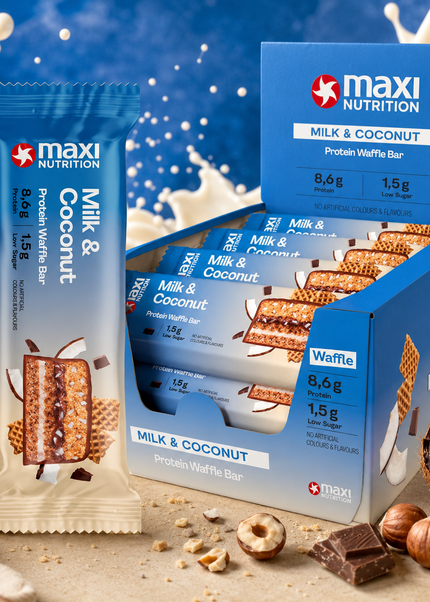 MaxiNutrition Protein Waffle Bar 12x40g