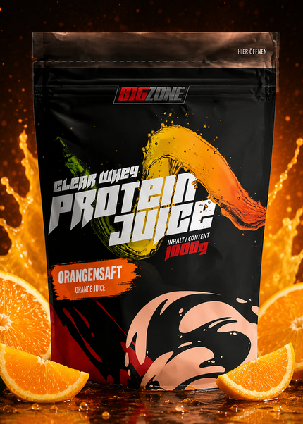 Big Zone Clear Whey Protein Juice 1000g Beutel
