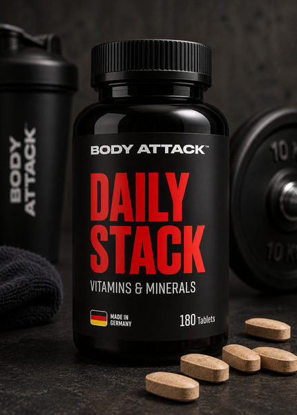 Body Attack Daily Stack 180 Kapseln