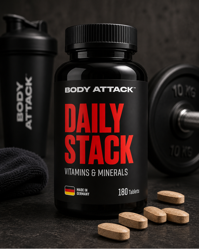 Body Attack Daily Stack 180 Kapseln