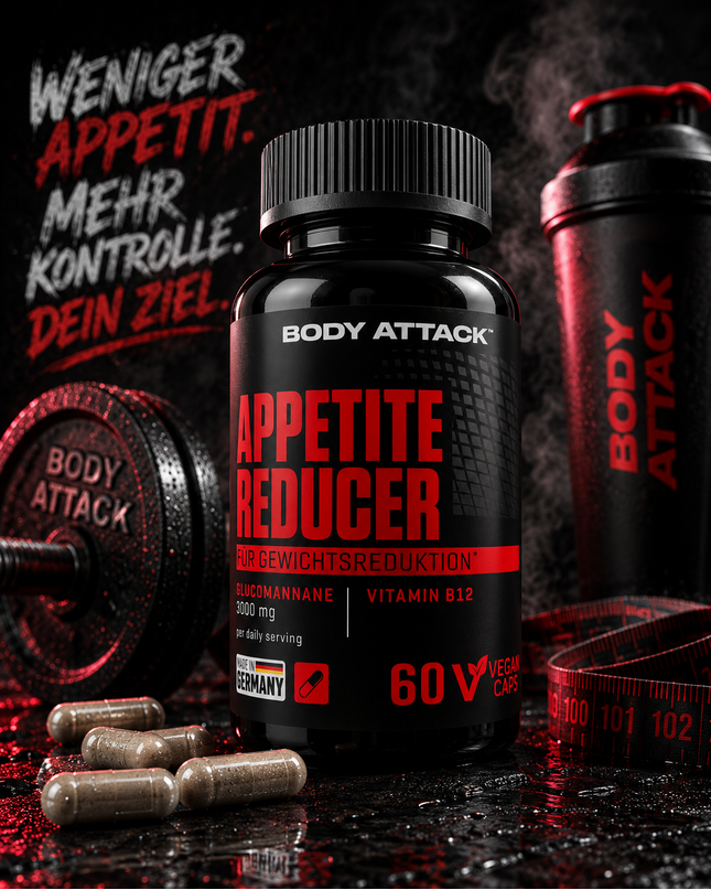 Body Attack Appetite Reducer - 60 Caps